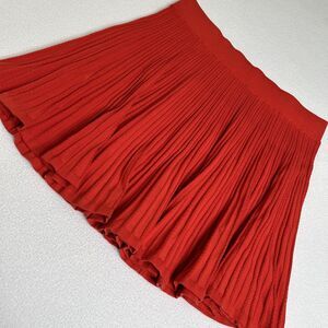 Boden Women's Size 10 NWT Knitted Pointelle Skirt Red R0278